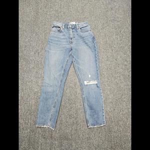 Abercrombie & Firtch The Skinny High Rise Jeans Women's S 4R (Blue)